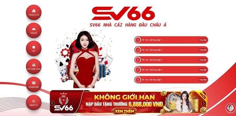 SV666 - Nhà cái uy tín, chất lượng, xứng tầm thời đại