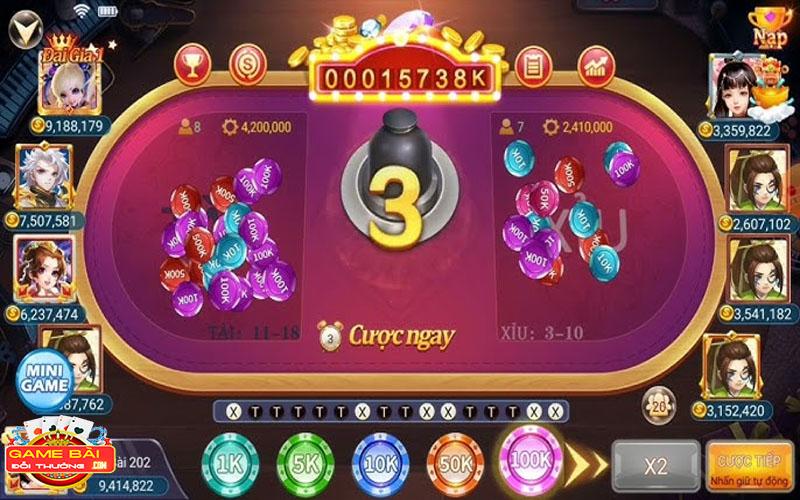 Một số thông tin về game tài xỉu tại Game Bài Đổi Thưởng